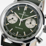 Hamilton American Classic Intra-Matic Chronograph H 40mm Green Dial Men's Watch H38429861