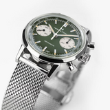 Hamilton American Classic Intra-Matic Chronograph H 40mm Green Dial Men's Watch H38429861