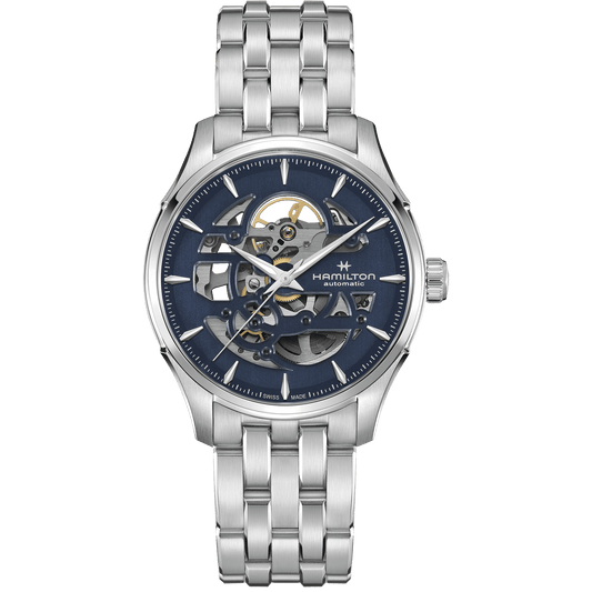 Hamilton Jazzmaster Skeleton Auto 40mm Blue Dial Men's Watch H42535141