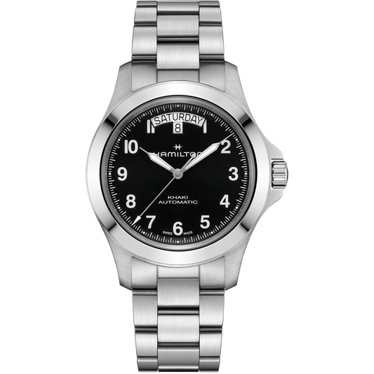 Hamilton Khaki Field King Day-Date 40mm Black Dial Men's Watch H64475131