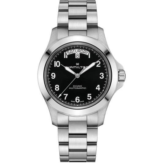 Hamilton Khaki Field King Day-Date 40mm Black Dial Men's Watch H64475131