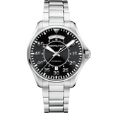Hamilton Khaki Aviation 42mm Pilot Day Date Black Dial Men's Watch H64615135