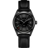 Hamilton Khaki Field Quartz 40mm Black Dial Men's Watch H68401735