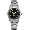 Hamilton Khaki Field Quartz 38mm Black Dial Men's Watch H69401131