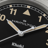 Hamilton Khaki Field Quartz 38mm Black Dial Men's Watch H69401131