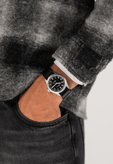Hamilton Khaki Field Quartz 38mm Black Dial Men's Watch H69401430