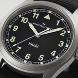 Hamilton Khaki Field Quartz 38mm Black Dial Men's Watch H69401430