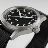 Hamilton Khaki Field Quartz 38mm Black Dial Men's Watch H69401430