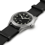 Hamilton Khaki Field Quartz 38mm Black Dial Men's Watch H69401430