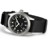 Hamilton Khaki Field Quartz 38mm Black Dial Men's Watch H69401430