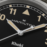 Hamilton Khaki Field Quartz 38mm Black Dial Men's Watch H69401930