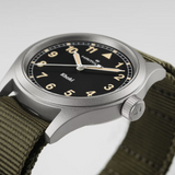 Hamilton Khaki Field Quartz 38mm Black Dial Men's Watch H69401930