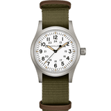 Hamilton Khaki Field Mechanical 38mm White Dial Men's Watch H69439411