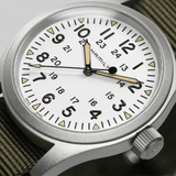 Hamilton Khaki Field Mechanical 38mm White Dial Men's Watch H69439411
