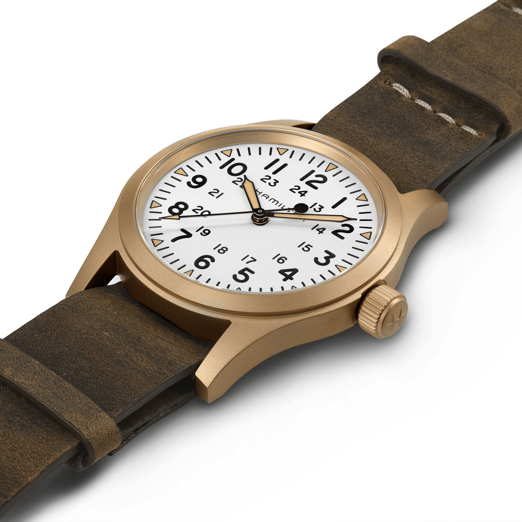 Hamilton Khaki Field Mechanical Bronze Case Men's Watch H69459510