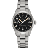 Hamilton Khaki Field Mechanical Power Reserve 40mm Black Dial Men's Watch H69509130