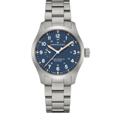 Hamilton Khaki Field Power Reserve 40mm Blue Dial Men's Watch H69509140