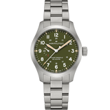 Hamilton Khaki Field Power Reserve 40mm Green Dial Men's Watch H69509160