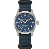 Hamilton Khaki Field Power Reserve 40mm Blue Dial Men's Watch H69509940