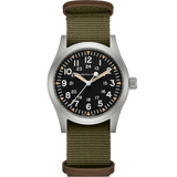Hamilton Khaki Field Mechanical 42mm Black Dial Men's Watch H69529933