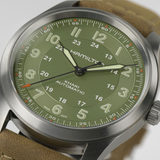Hamilton Khaki Field Titanium Auto 38mm Green Dial Men's Watch H70205860