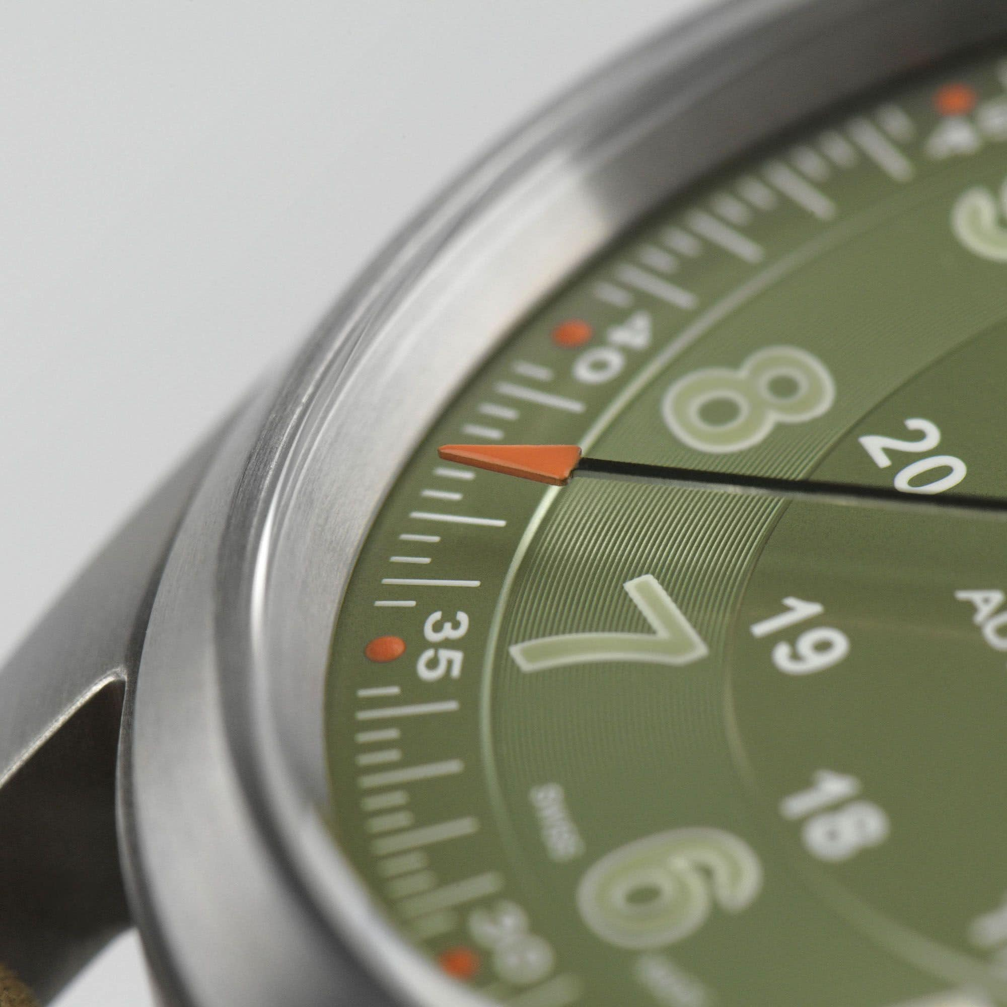 Hamilton Khaki Field Titanium Auto 38mm Green Dial Men's Watch H70205860