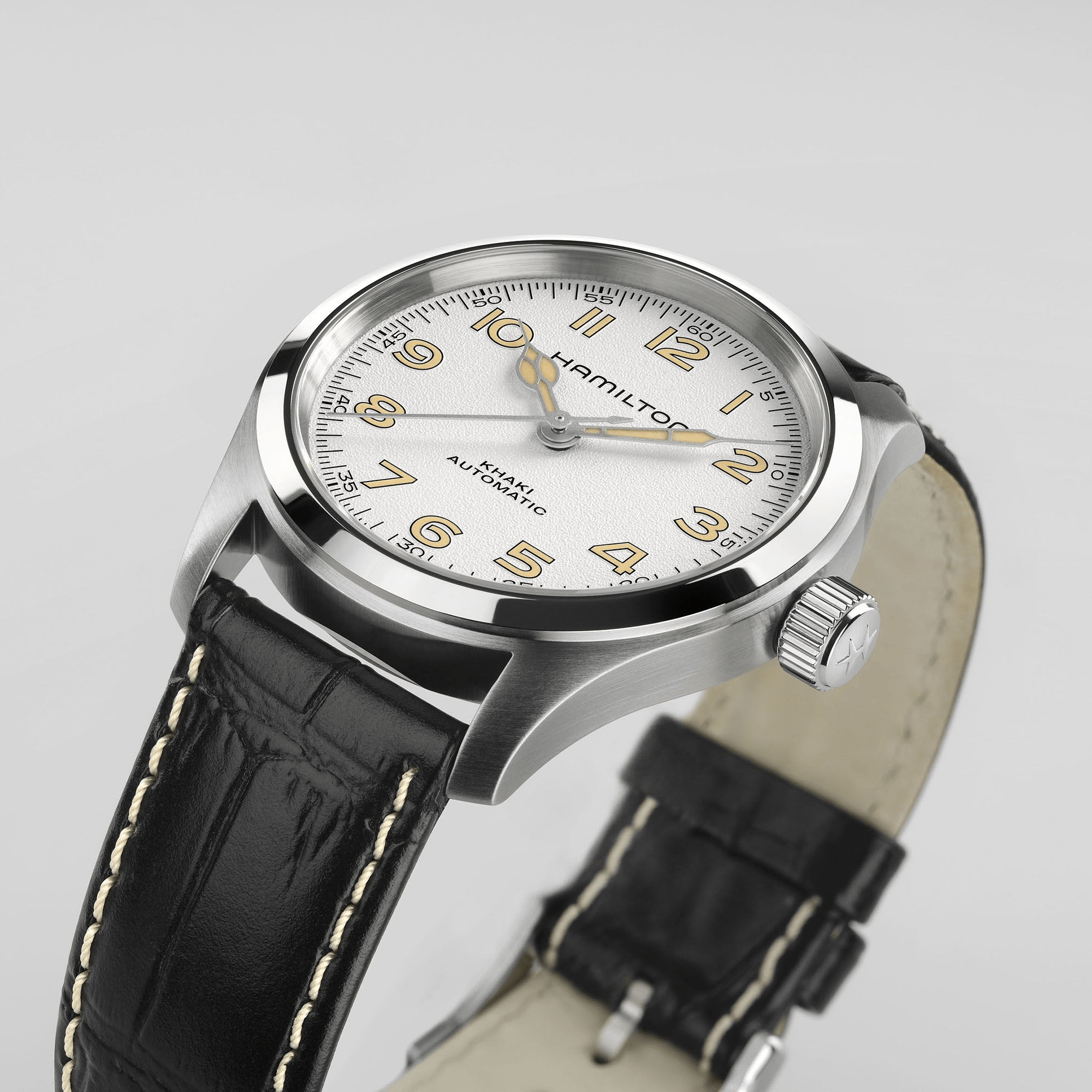 Hamilton Khaki Field Murph 38mm Automatic White Men's Watch H70405710