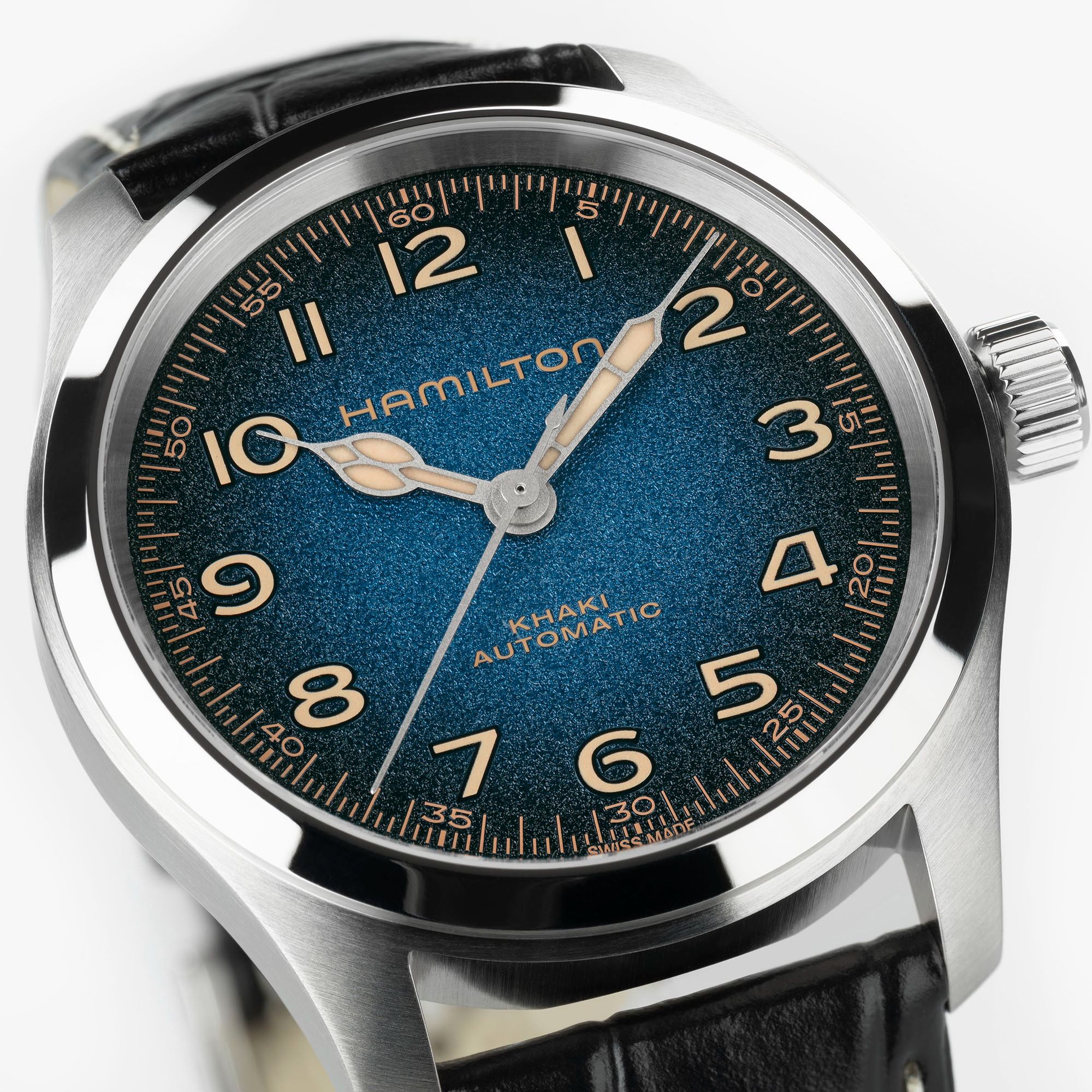 Hamilton Khaki Field Murph 38mm Blue Dial Men's Watch H70405740