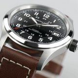 Hamilton Khaki Field Auto 38mm Black Dial Men's Watch H70455533