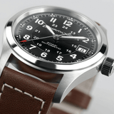 Hamilton Khaki Field Auto 38mm Black Dial Men's Watch H70455533
