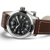 Hamilton Khaki Field Auto 38mm Black Dial Men's Watch H70455533