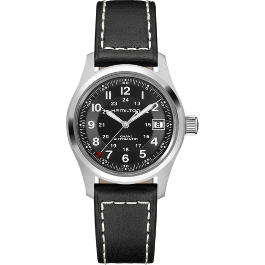 Hamilton Khaki Field Auto 38mm Black Dial Men's Watch H70455733