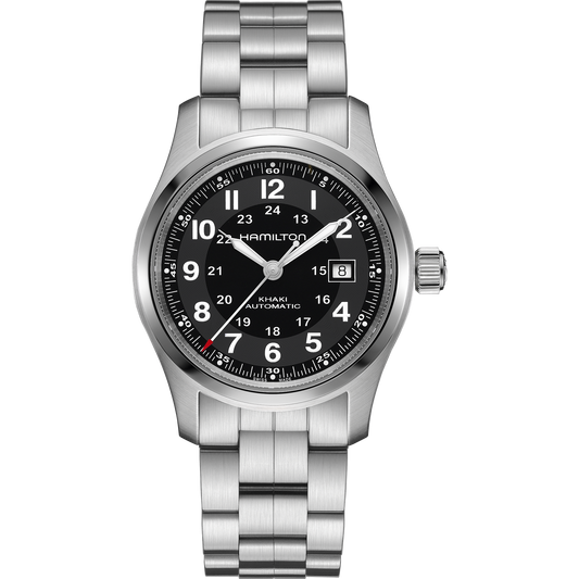 Hamilton Khaki Field Auto 42mm Black Dial Men's Watch H70515137