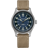Hamilton Khaki Field Titanium 42mm Blue Dial Men's Watch H70545540