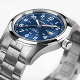 Hamilton Khaki Field Auto 42mm Blue Dial Men's Watch H70605140