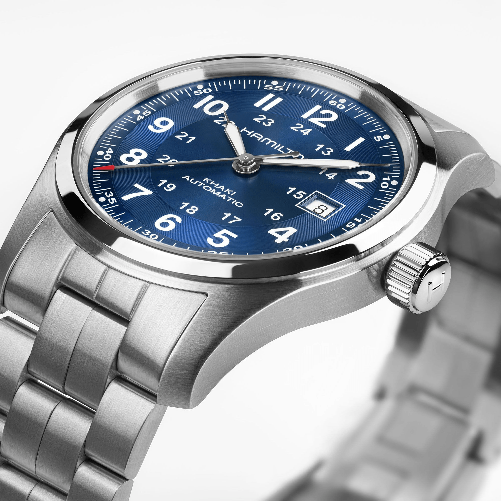 Hamilton Khaki Field Auto 42mm Blue Dial Men's Watch H70605140