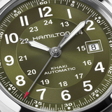 Hamilton Khaki Field Auto 42mm Green Dial Men's Watch H70605160