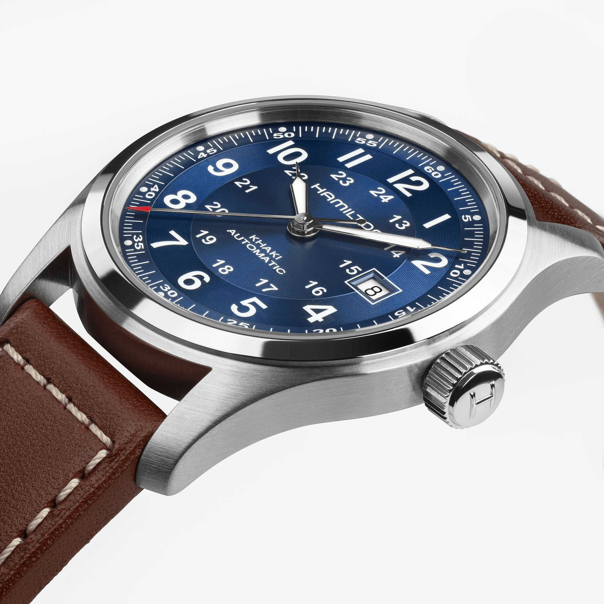 Hamilton Khaki Field Auto 42mm Blue Dial Men's Watch H70605540