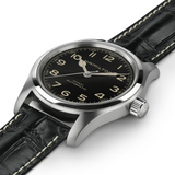 Hamilton Khaki Field Murph Auto Bracelet Bundle 42mm Black Dial Men's Watch H70605732