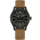 Hamilton Khaki Field Titanium Auto 42mm Black Dial Men's Watch H70665533