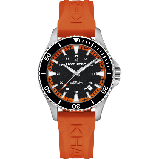 Hamilton Khaki Navy Scuba Auto 40mm Black Dial Men's Watch H82395331