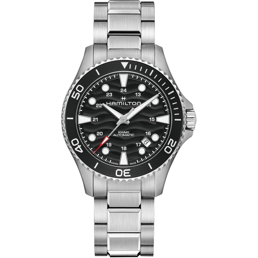 Hamilton Khaki Navy Scuba Auto 40mm Black Dial Men's Watch H82415130