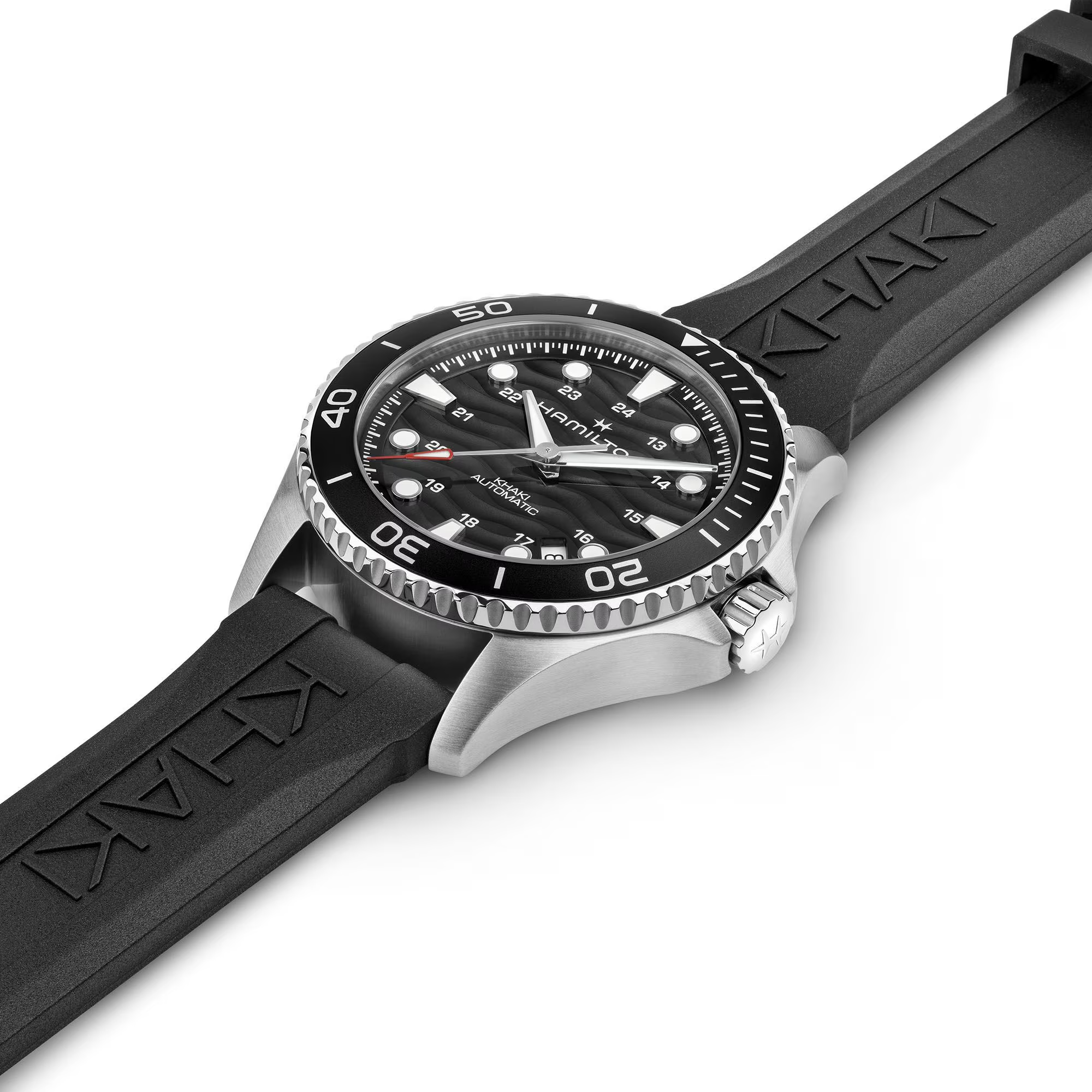 Hamilton Khaki Navy Scuba Auto 40mm 40mm Black Dial Men's Watch H82415330