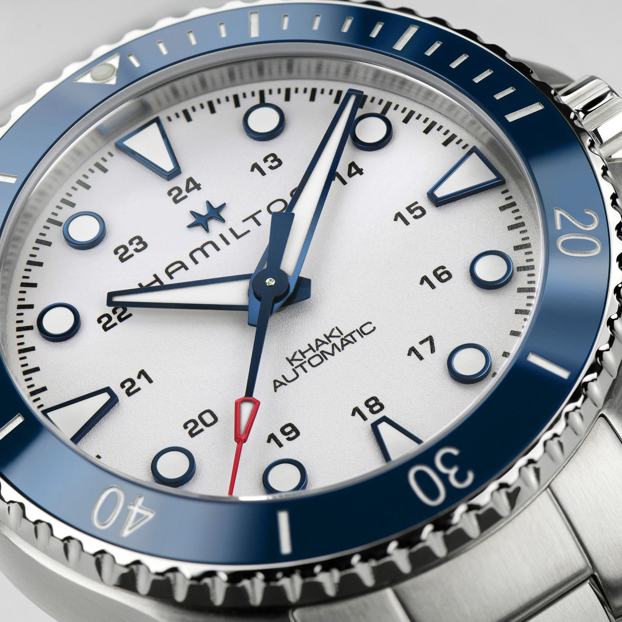 Hamilton Khaki Navy Scuba Auto 43mm Silver Dial Men's Watch H82505150