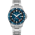 Hamilton Khaki Navy Scuba Auto GMT 43mm Blue Dial Men's Watch H82535140