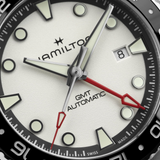 Hamilton Khaki Navy Scuba Automatic GMT 43mm Silver Dial Men's Watch H82555150