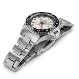 Hamilton Khaki Navy Scuba Automatic GMT 43mm Silver Dial Men's Watch H82555150