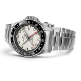 Hamilton Khaki Navy Scuba Automatic GMT 43mm Silver Dial Men's Watch H82555150