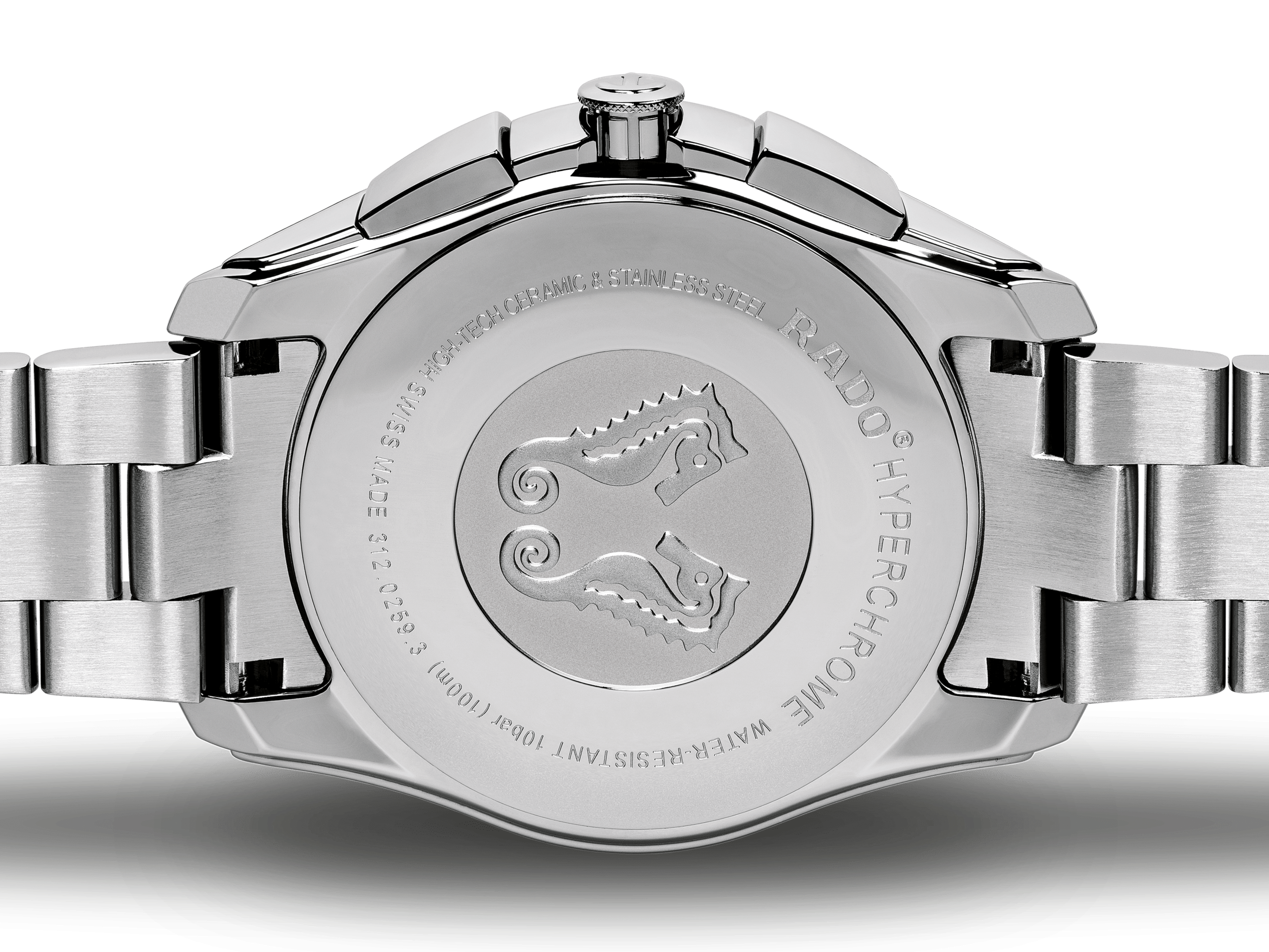 RADO HyperChrome Chronograph 44.9mm Black Dial Men's Watch R32259153