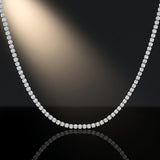 6 Carat Round Diamond Tennis Necklace